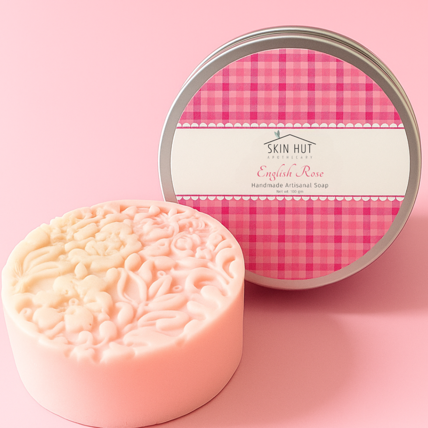 English Rose Handmade Artisanal Soap