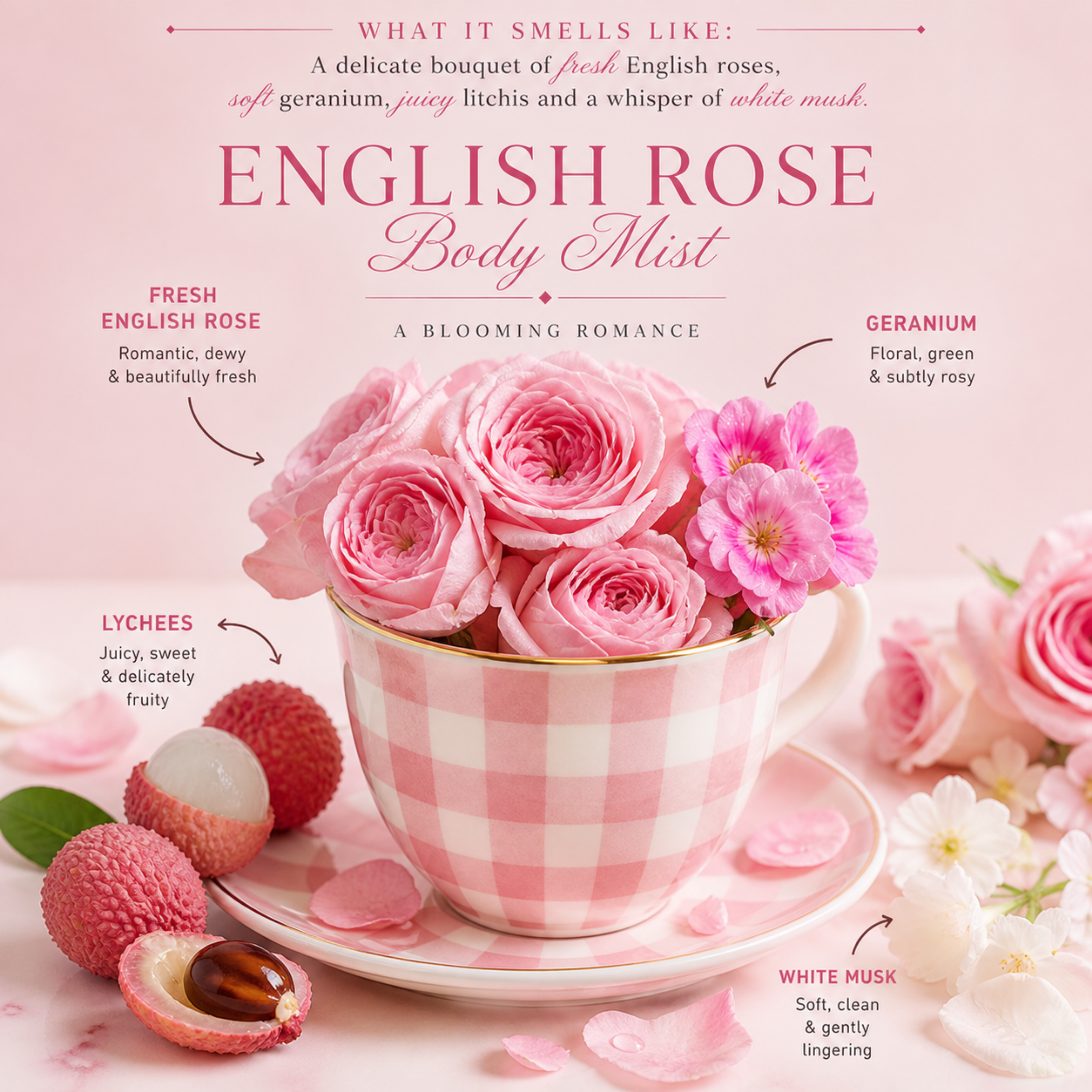 English Rose Body Mist Mini