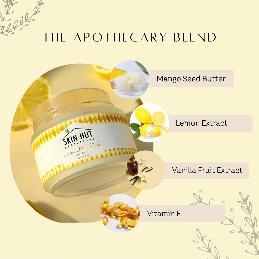 Lemon pound cake Bodycare Trio