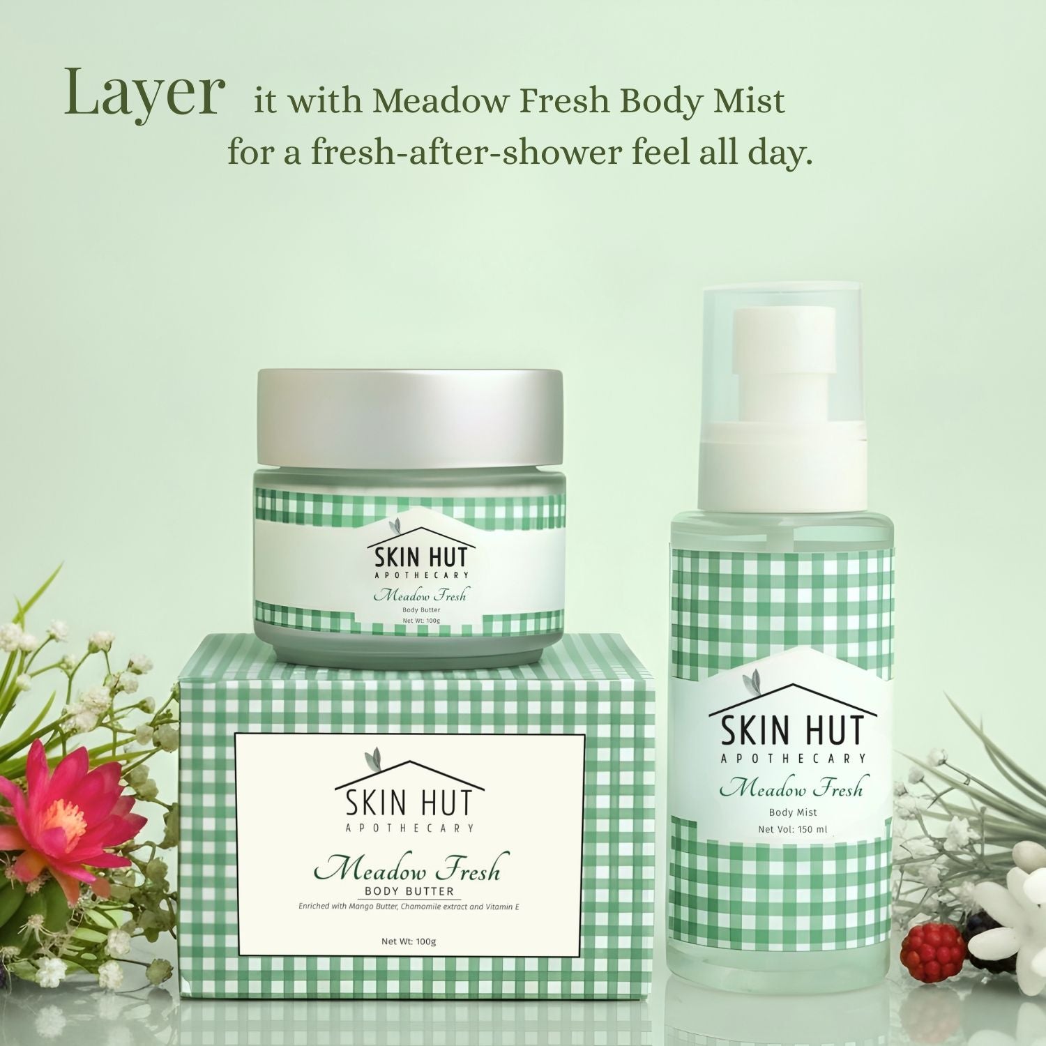 Meadow Fresh Body Butter & Body Mist Combo