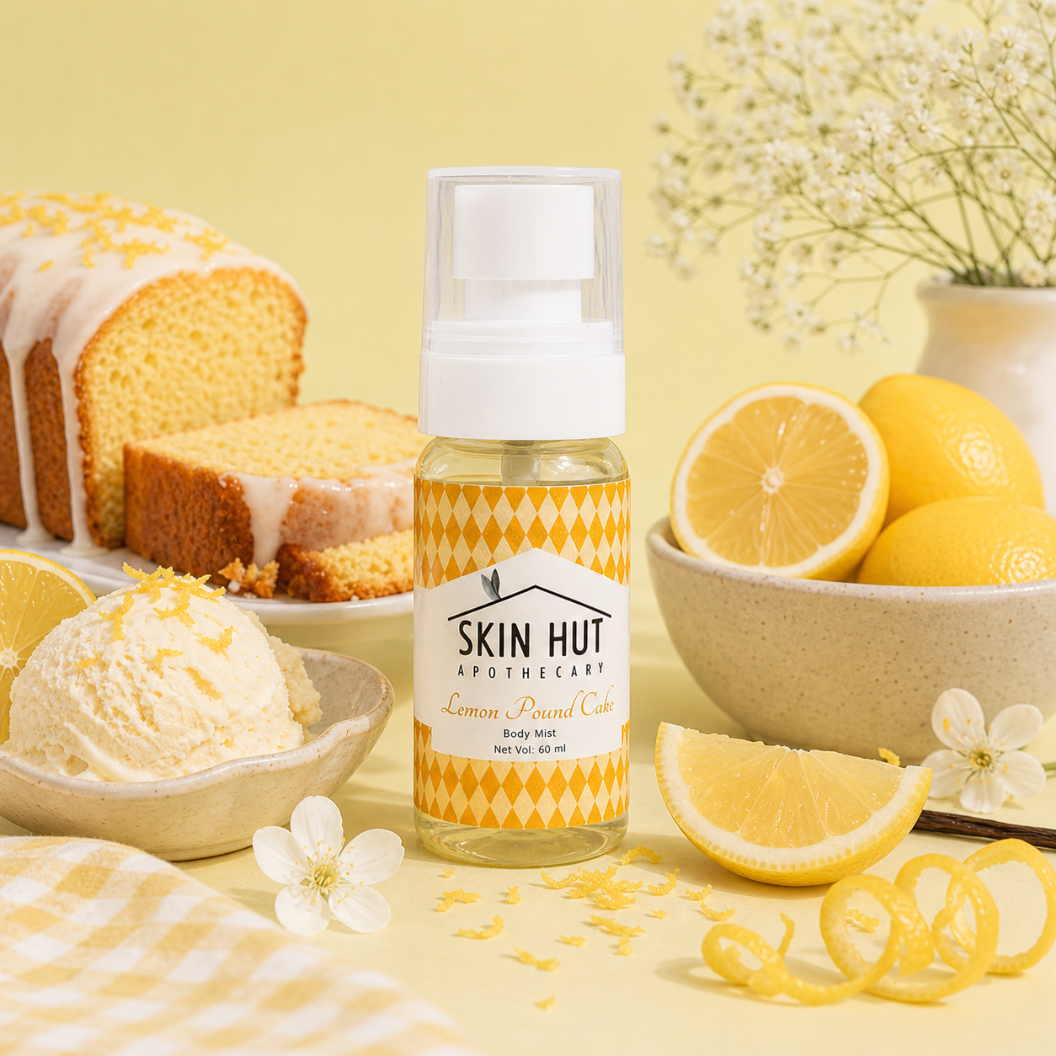 Lemon Pound Cake Body Mist Mini